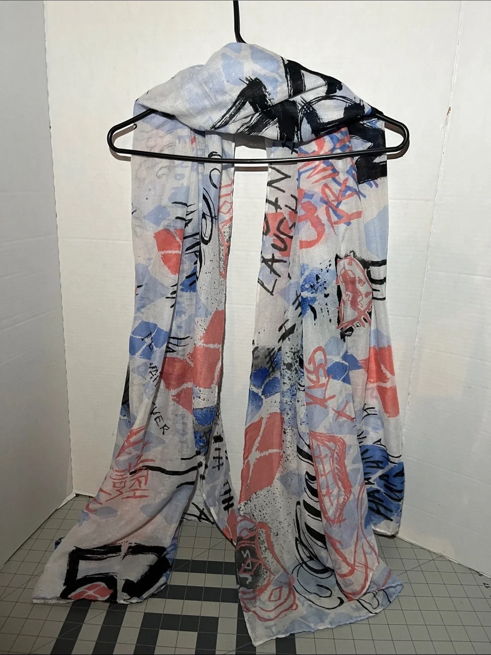 Mad Love Graphic Harley Quinn scarf